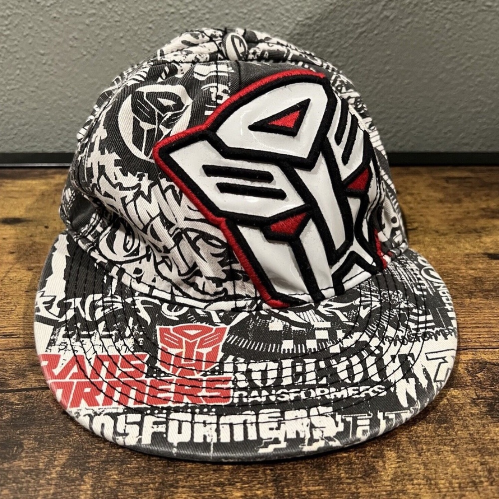 TRANSFORMERS Hat Flexfit Fitted Cap - Size S/M Robots Machine Optimus